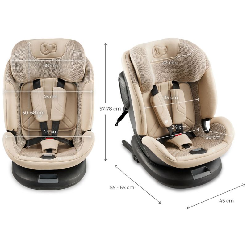 Siège auto Xpedition 3 i-Size Beige (groupe 1-2-3) Kinderkraft Produit 9