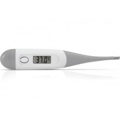 Alecto - Thermomètre digital bébé gris