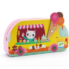 Puzzle silhouettes Le Glacier (16 pièces)