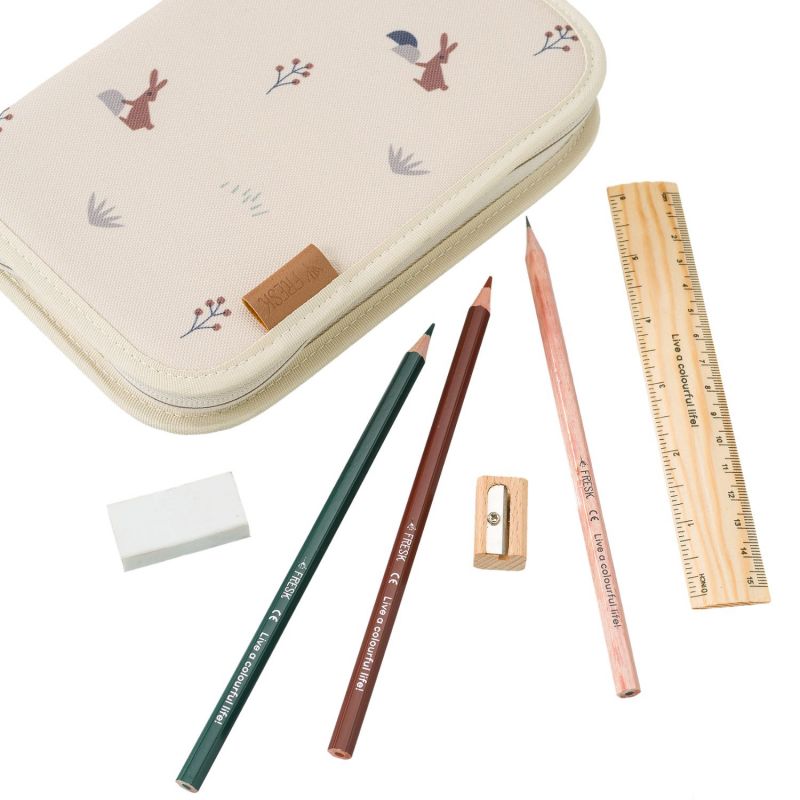 Pochette de crayons Rabbit sandshell Fresk Produit 3