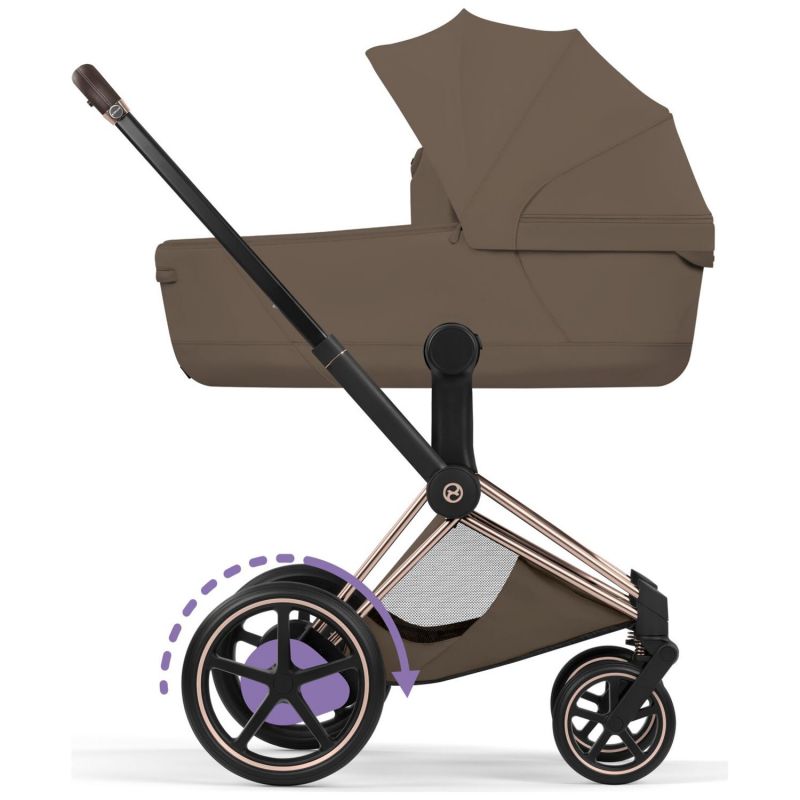 Nacelle pliable luxe PRIAM 2026 Coconut Brown Cybex Produit 6