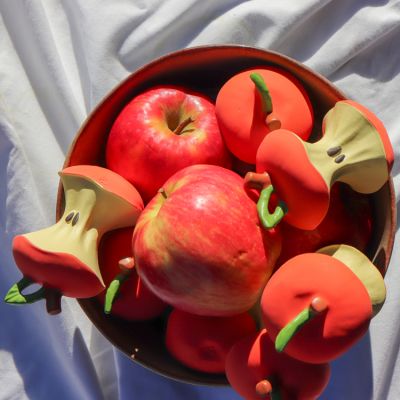 Pepa la Pomme - OLI & CAROL - rouge, Jouet