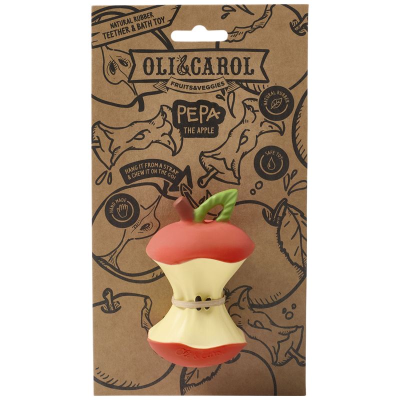 Jouet de dentition Pepa la pomme Oli & Carol Packaging 9