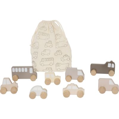 Mes premières voitures en bois Nature - Reconditionné Jabadabado