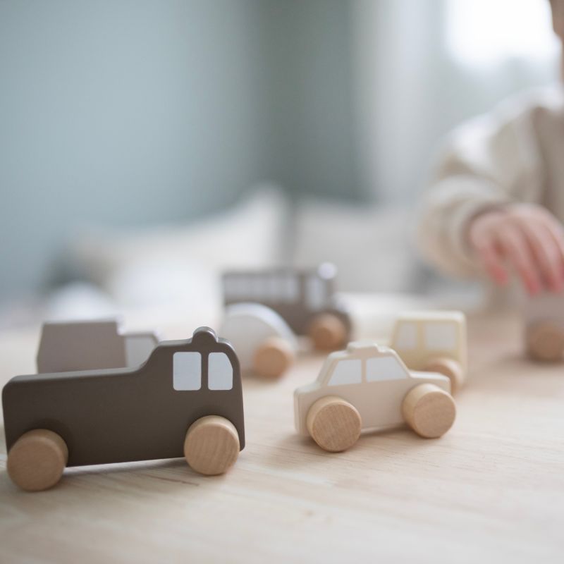 Mes premières voitures en bois Nature - Reconditionné Jabadabado Produit 5