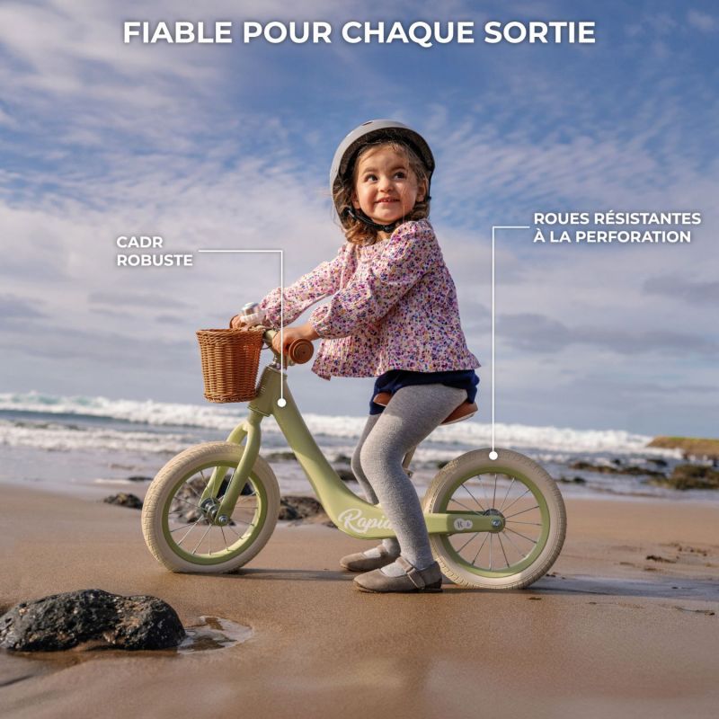 Draisienne Rapid 2 Savannah Green Kinderkraft Ambiance 7