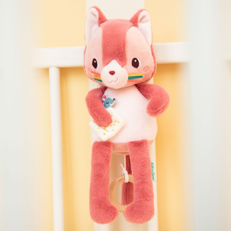 Peluche musicale phosphorescente Jeanne Lilliputiens Ambiance 2