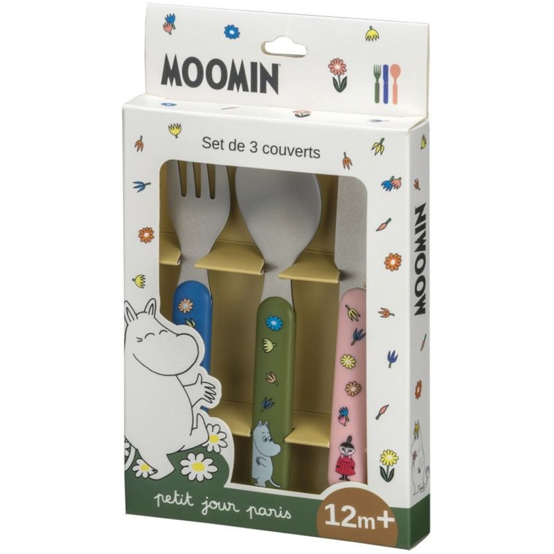 Lot de 3 couverts Moomin Petit Jour Paris Packaging 2