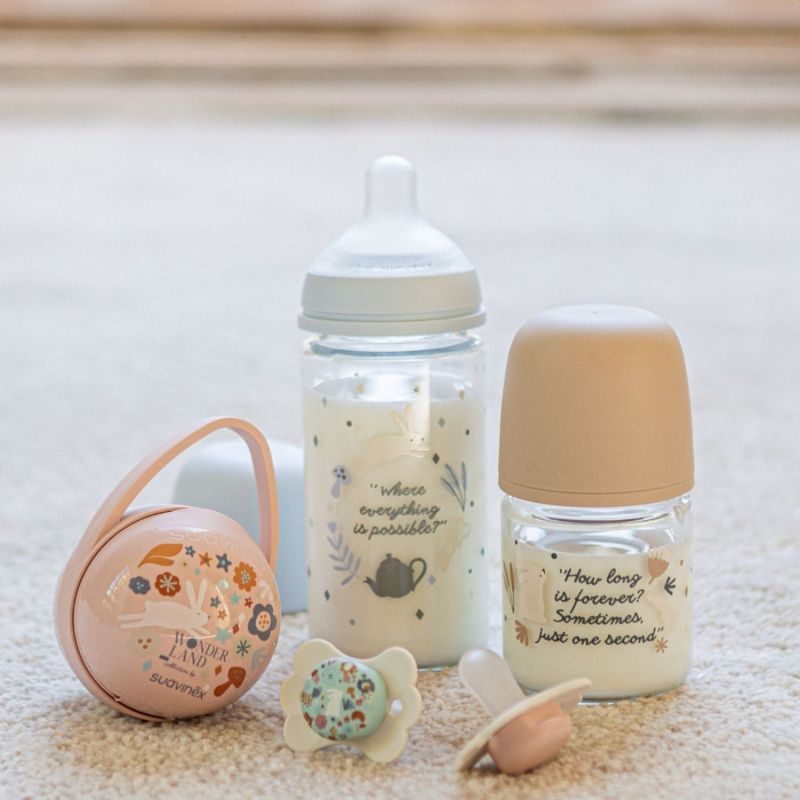 Range sucette duo Wonderland Rose Suavinex Ambiance 3