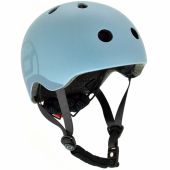 Casque pour porteur évolutif Highwaykick bleu acier (3 ans et +)