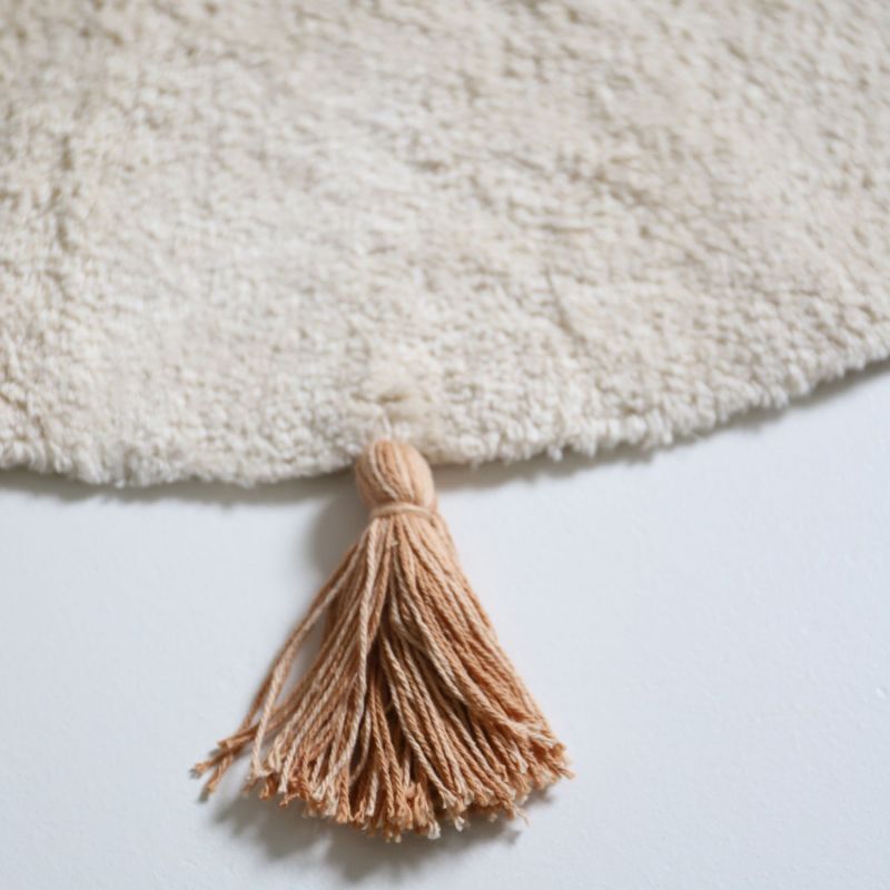 Tapis rond Bohbird Toast (110 cm) Nattiot Ambiance 6