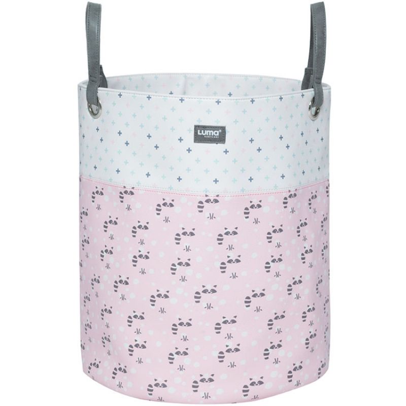 Sac à jouets Racoon Pink (32 x 32 x 40 cm) Luma Babycare