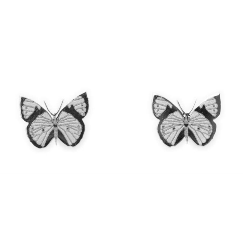 Boucles d'oreilles Papillon Argent Mava Produit 1