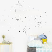Stickers muraux phosphorescents Constellations  par Chispum