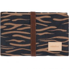 Tapis à langer imperméable Hyde park Blue waves - Nobodinoz