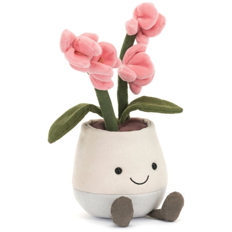 Peluche Amuseable Orchidée rose (25 cm) Jellycat Produit 1