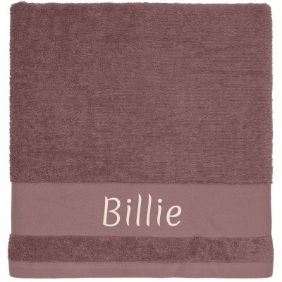 Serviette de bain Gazelle Bois de Rose personnalisable (70 x 140 cm)