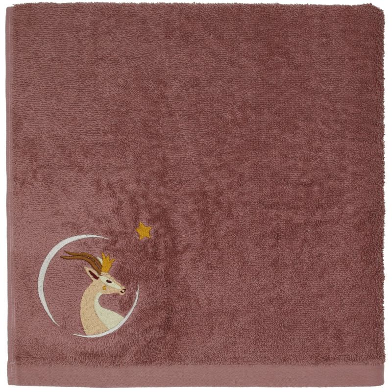 Serviette de bain Gazelle Bois de Rose personnalisable (70 x 140 cm) L'oiseau bateau Produit 1