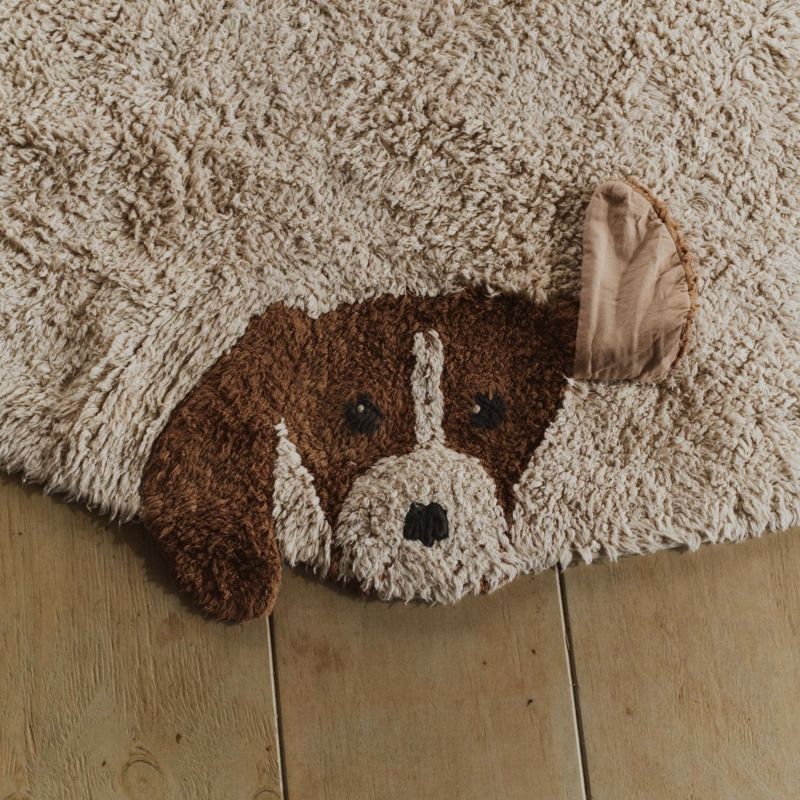 Tapis rond lavable Dogs (140 cm) Lorena Canals Ambiance 7