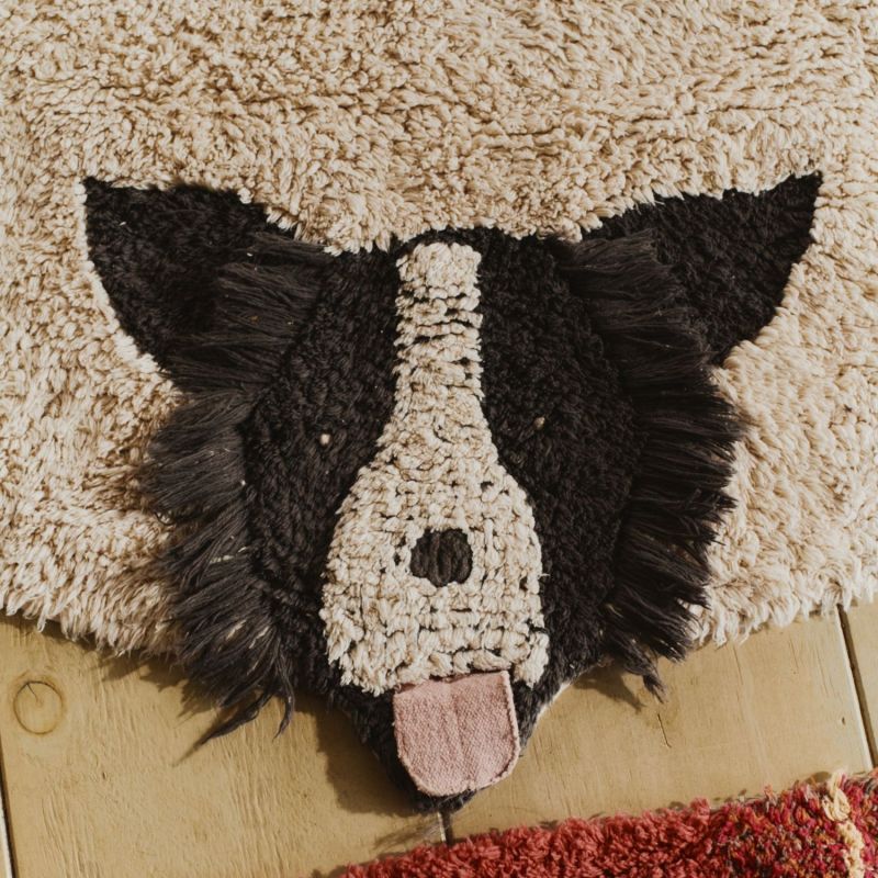 Tapis rond lavable Dogs (140 cm) Lorena Canals Ambiance 8