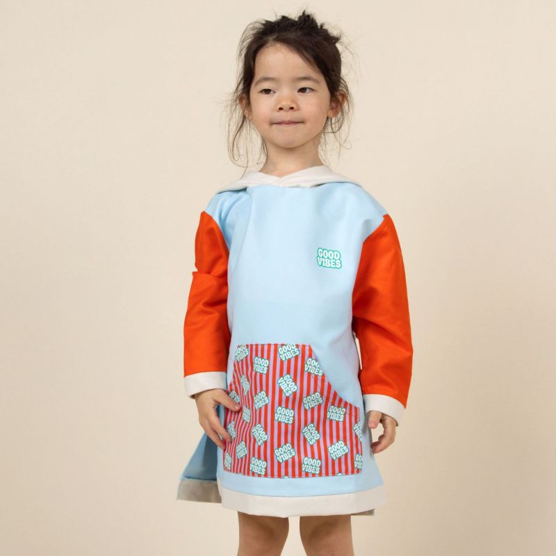 Poncho de plage Good Vibes (2-4 ans) KI et LA Ambiance 5
