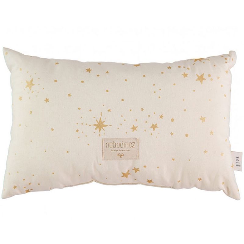 Coussin Laurel écru Gold stella (22 x 35 cm) Nobodinoz