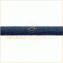 Cordon supplémentaire bleu foncé pour bracelet   par Loupidou