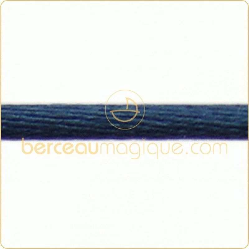 Cordon supplémentaire bleu foncé pour bracelet  Loupidou