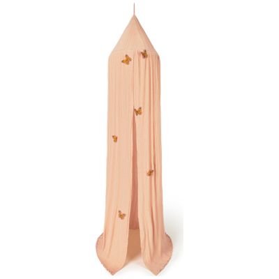 Ciel de lit enfant Swan Rose (50 x 245 cm)