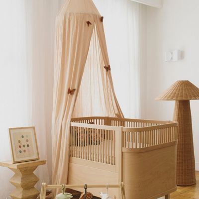Ciel de lit enfant Swan Rose (50 x 245 cm)