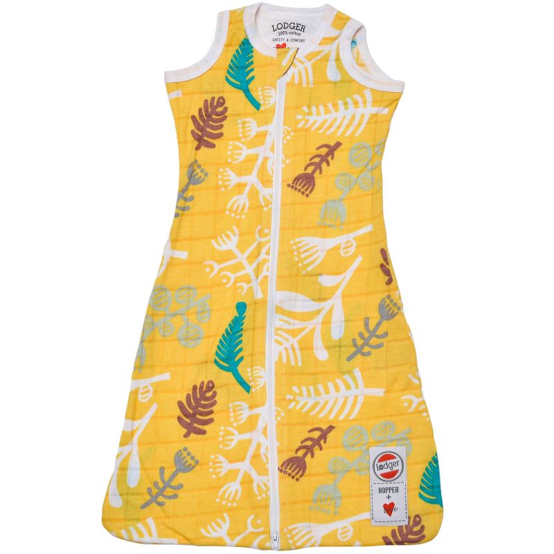 Gigoteuse légère jaune Spring Botanimal TOG 0,5 (80 cm) Lodger