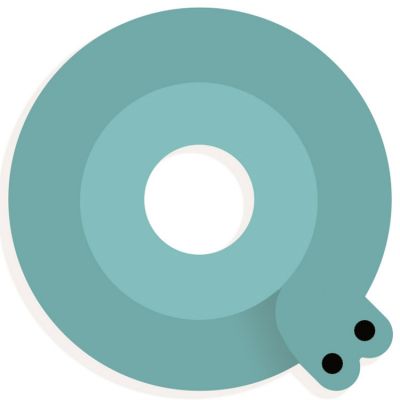 Lettre décorative escargot Q Djeco