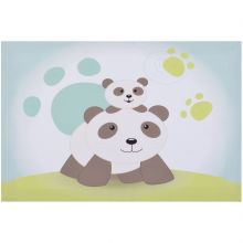 Toile lumineuse Pandi panda (30 x 40 cm)  par Domiva