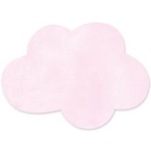 Tapis de parc nuage rose en softy cristal (75 x 110 cm)  par Bemini