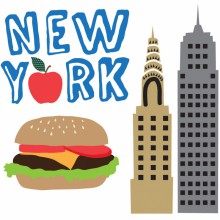Mini-stickers New York  par Mimi'lou