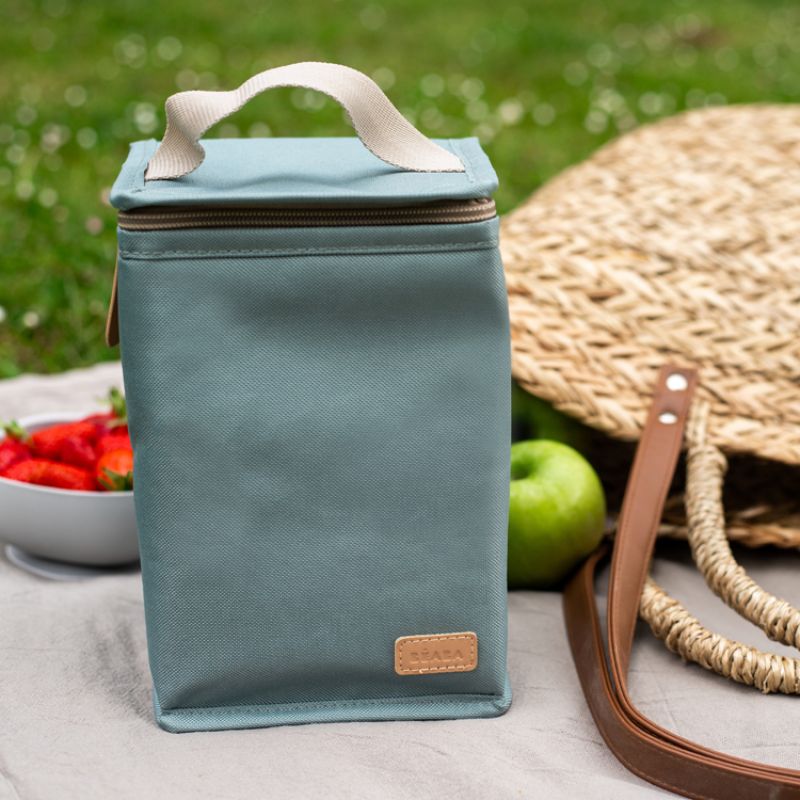 Sac isotherme vert sauge (4,5 L) Béaba Ambiance 1