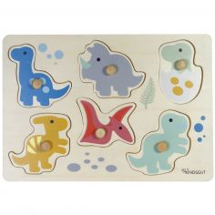 Puzzle à encastrer Dinos (7 pièces) - Kindsgut