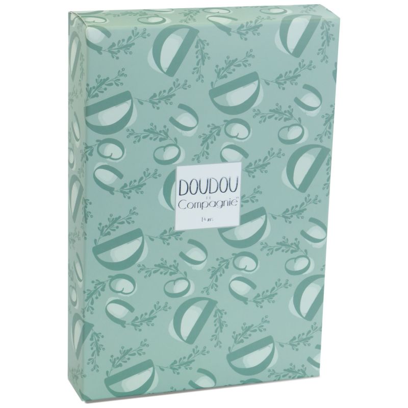 Lapin Doudou vert sauge (10 cm) Doudou et Compagnie Packaging 8