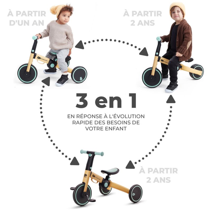 Tricycle 3 en 1 4Trike Sunflower Blue Kinderkraft Produit 7