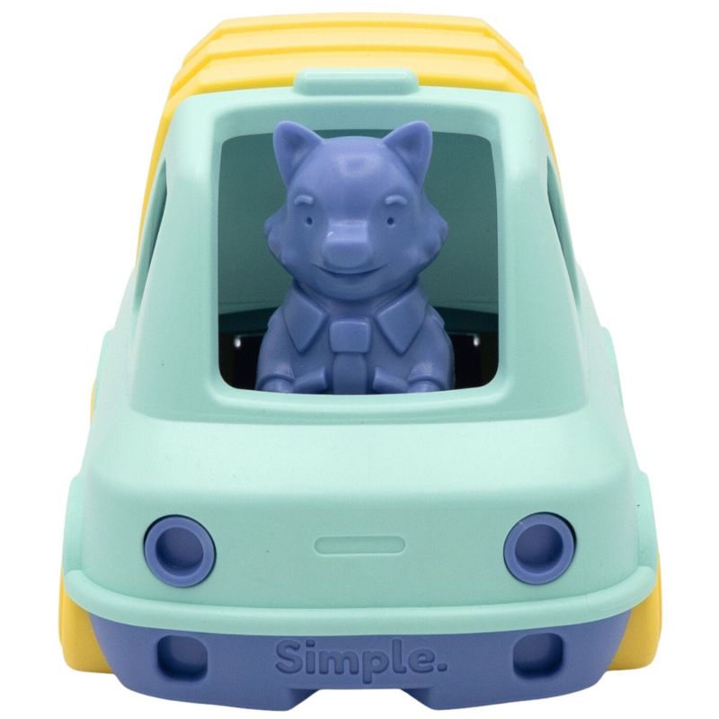 Camion Poubelle Turquoise Simple Produit 4