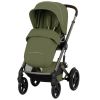 Poussette tout-terrain Talos S Lux 2026 avec nacelle souple Moss Green Cybex Produit 5
