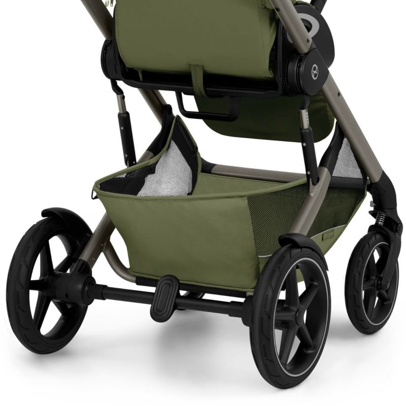 Poussette tout-terrain Talos S Lux 2026 avec nacelle souple Moss Green Cybex Produit 9