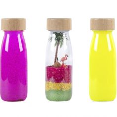 Lot de 3 bouteilles sensorielles Paradis fluorescentes - Reconditionné - Petit Boum