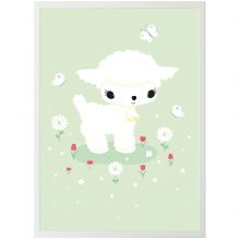 Affiche agneau (50 x 70 cm)  par A Little Lovely Company