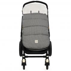 Chancelière Hiver I Love Vichy Noir - Walking Mum