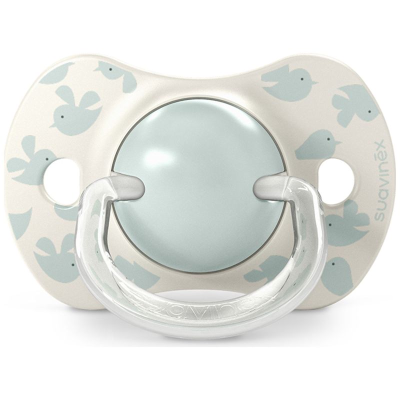 Lot de 2 sucettes symétriques SXPro Birdies Vert (6-18 mois) Suavinex Produit 3