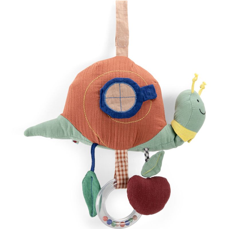 Escargot d'activités à suspendre Pomme des Bois Moulin Roty