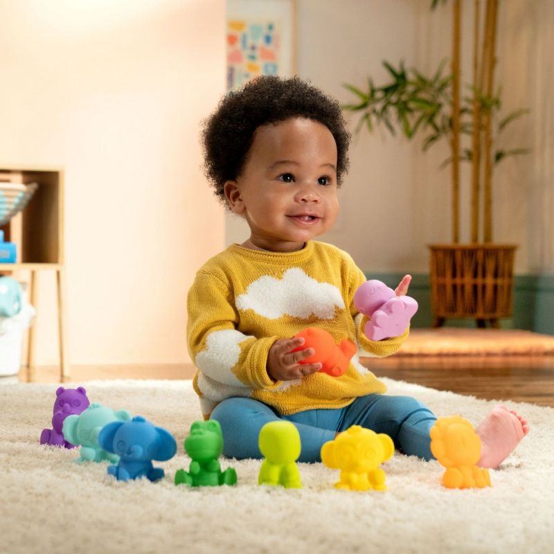 Coffret Cube et animaux (18 pièces) Bright Starts Ambiance 4