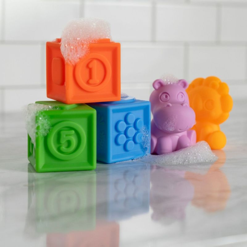 Coffret Cube et animaux (18 pièces) Bright Starts Ambiance 7