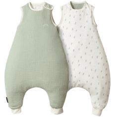 Gigoteuse à pieds vert d'eau 4 saisons (18-36 mois) - Les petites billes